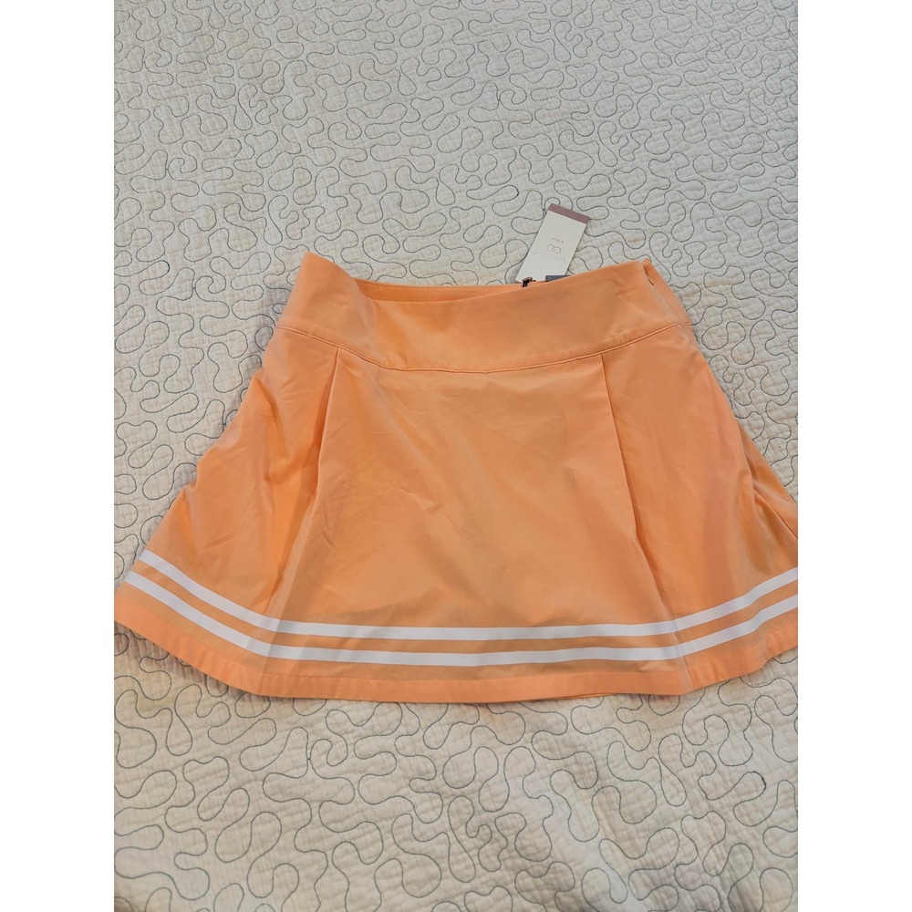 Calia Women's‎ Truelight Skort Peach Sherbet Size Zip 15 Inch Golf Size 6